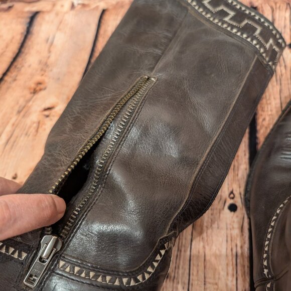 Women's Ariat SAHARA Black Western Boots Size 6.5 B - Picture 15 of 16